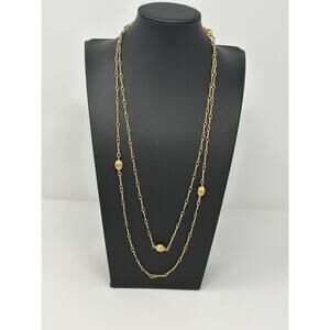 Monet Gold Tone Necklace